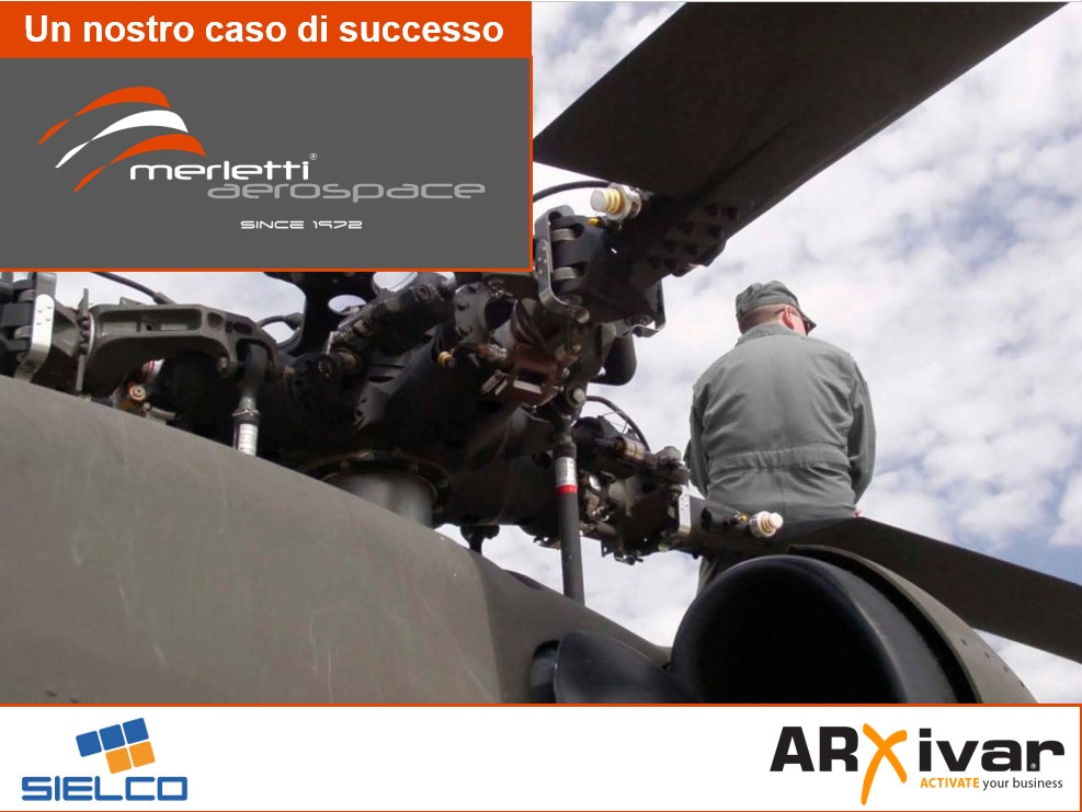 Gestione processi aziendali creazione offerte per Merletti Aerospace