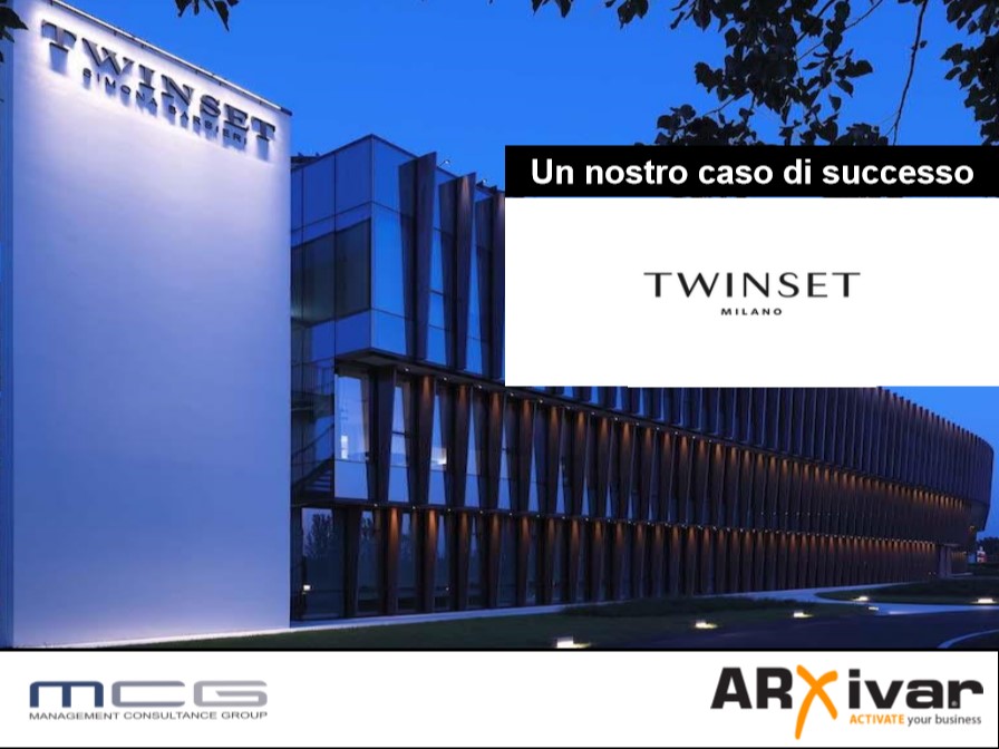 Gestione processi import ed export e abbigliamento | ARXivar per Twinset