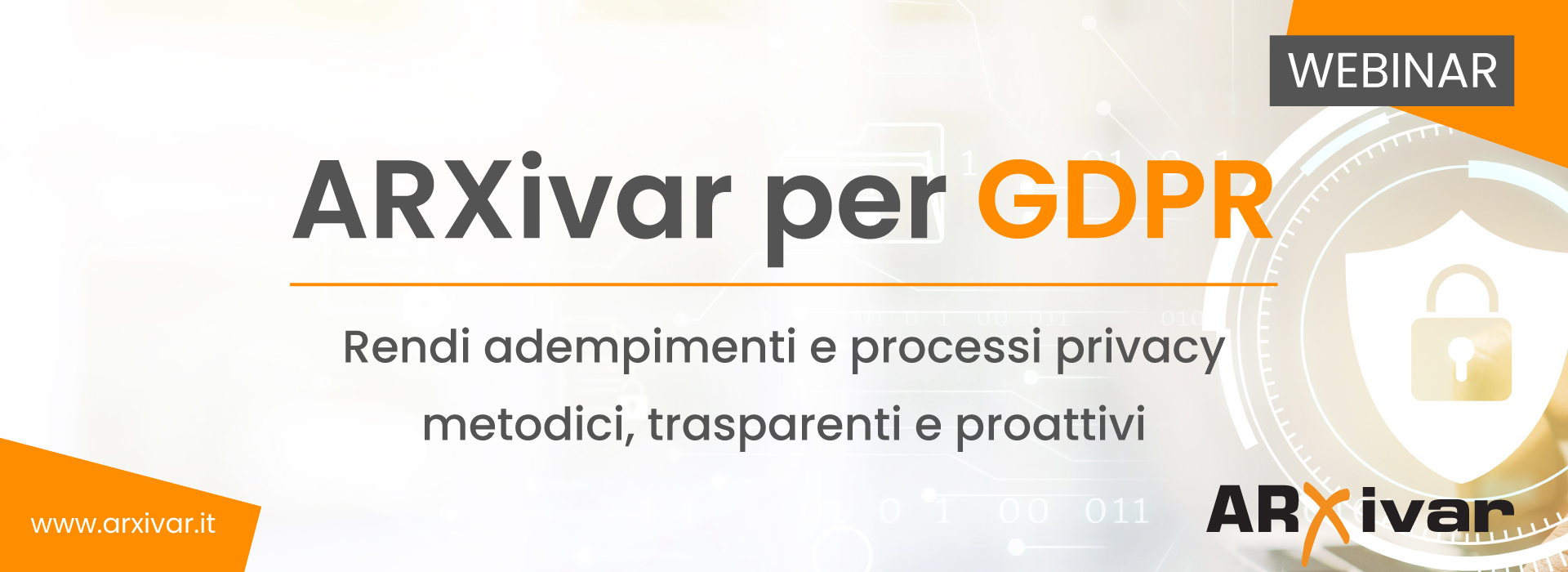 ARXivar per GDPR