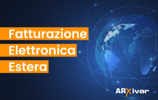 Fatturazione elettronica estera