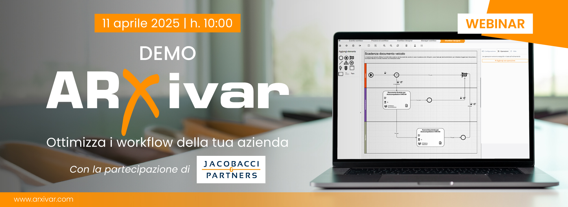 Webinar DEMO ARXivar - Jacobacci & Partners