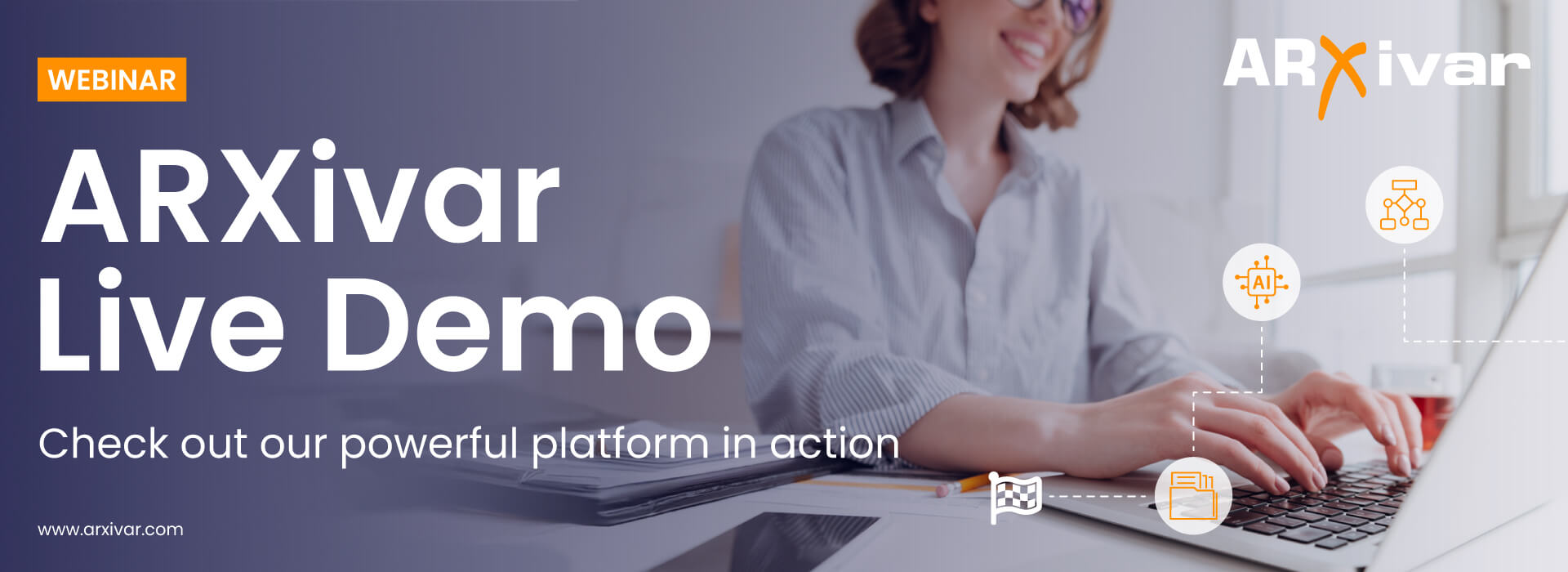 Webinar DEMO ARXivar Invitation
