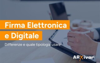 firma elettronica e firma digitale