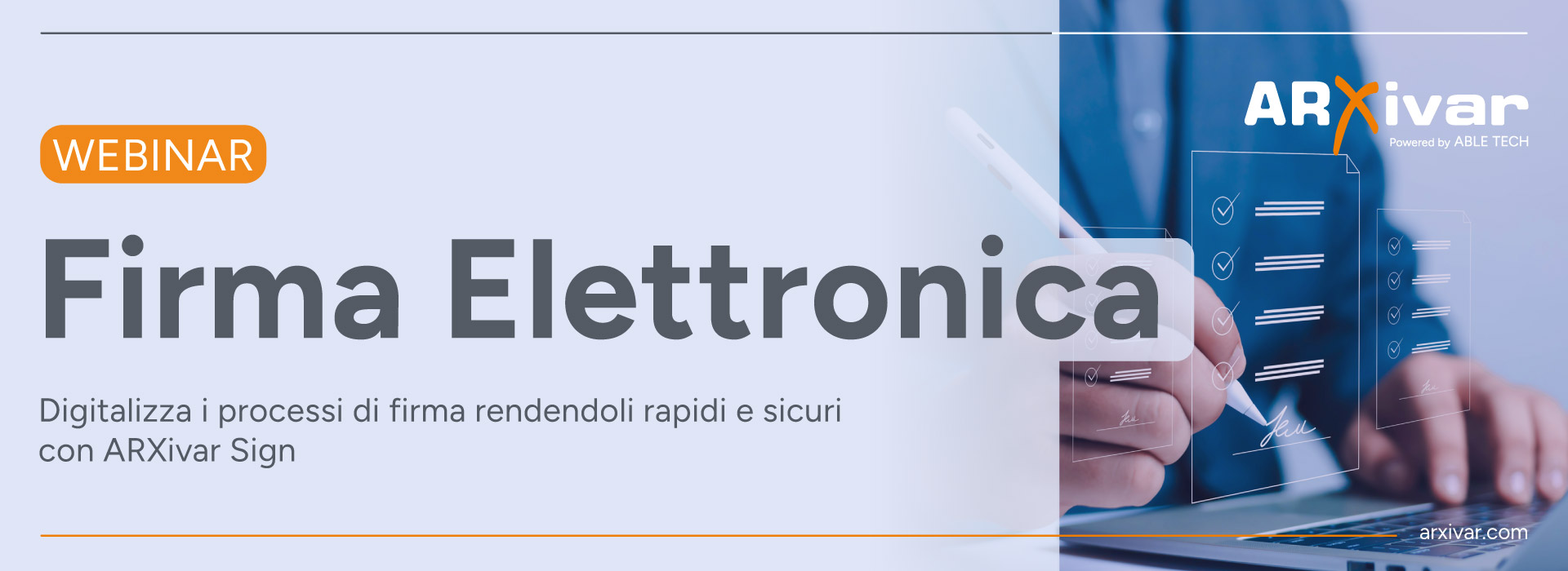 Firma Elettronica ARXivar Sign - Webinar
