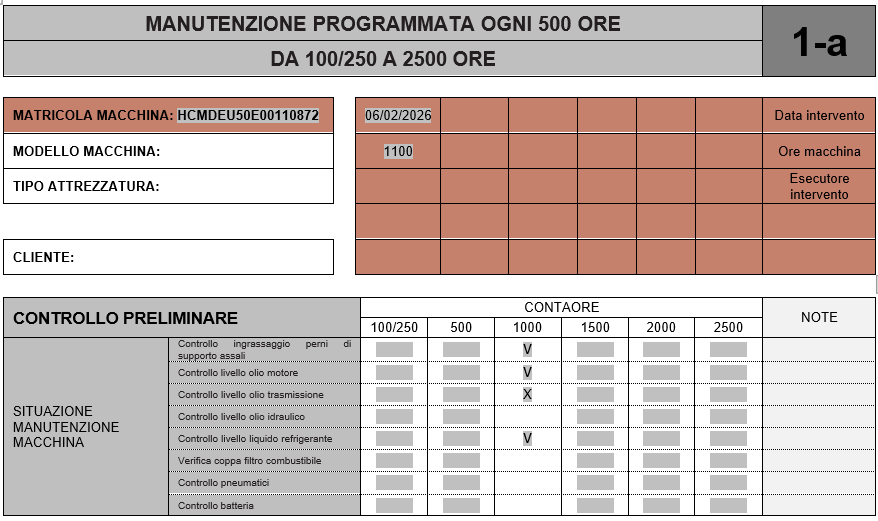 Scheda Manutenzione 2 - Do It Data Proget